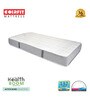 Health Boom 4.5 Inches Rebonded Foam King Size Mattress with SrtX Technology