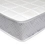 Health Boom 4.5 Inches Rebonded Foam King Size Mattress with SrtX Technology