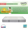Health Boom 4.5 Inches Rebonded Foam King Size Mattress with SrtX Technology