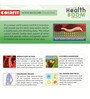 Health Boom 4.5 Inches Rebonded Foam King Size Mattress with SrtX Technology