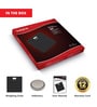Healthgenie Hd-221 Glass Black Digital Weighing Scale