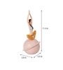 Healthy Yoga Pose Figurine in Resin