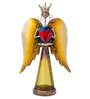 Heart Wing Angel Multicolour Wrought Iron T-Light Holder