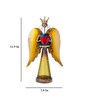 Heart Wing Angel Multicolour Wrought Iron T-Light Holder