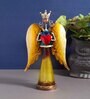 Heart Wing Angel Multicolour Wrought Iron T-Light Holder