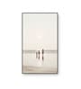 Heartwarming Family Beach Walk Series Set of 4 Canvas Wall Painting Black Frame