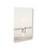 Heartwarming Family Beach Walk Series Set of 4 Canvas Wall Painting White Frame