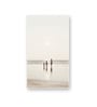 Heartwarming Family Beach Walk Series Set of 4 Canvas Wall Painting White Frame