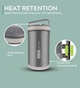 Heatpro Grey Stainless Steel Lunch Box
