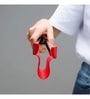 Heavy Duty Red Silicone (Set of 2) Kitchen Tong