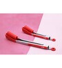 Heavy Duty Red Silicone (Set of 2) Kitchen Tong