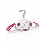 Heavy-Duty Anti-Slip Plastic Hangers Set of 5