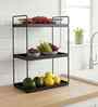 3-Tier Black Heavy Duty Metal Countertop Storage Rack