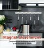 Heavy Duty Silver Magnets Refrigerator Fridge Hanging (3 Pack )