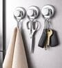 Heavy Duty Silver Magnets Refrigerator Fridge Hanging (3 Pack )