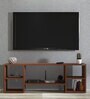 Heider TV Console in Walnut Finish for TVs up to 65"