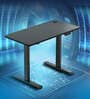 Height Adjustable Desk In Black Colour