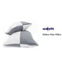 Height Adjustable Microfibre Sleeping Pillow 27 x 16 Inch