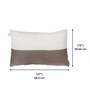 Height Adjustable Microfibre Sleeping Pillow 27 x 16 Inch