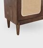 Helen Wooden  Shoe Cabinet In Walnut Colour