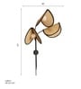 Helion Sconce Black Unique Handmade Woven Wall-Mounted Light, Natural/Rattan Wall Light