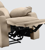 Helios Fabric Motorized 1 Seater Recliner In Beige  Colour