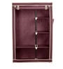 Helios Collapsible 6 Tier Wardrobe in Purple Colour
