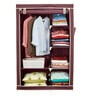 Helios Collapsible 6 Tier Wardrobe in Purple Colour