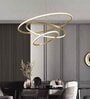 Helix Gold LED Smart Voice Assist Chandelier