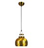 Bayley Helmet Gold Metal Hanging Light