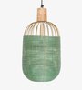 Henka Green Hanging Lamp Tall