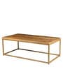 Herringbone Solid Wood Coffee Tables in Natrual Finish