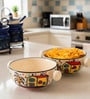 Heritage Hut Hue Ceramic Bowl Set of 2(300ml Each)