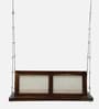Hermance Sheesham Wood 2 Seater Swing With Reversible Back In Provincial Teak Finish