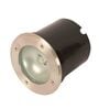 Precioso Black And Chrome Aluminium Burial Outdoor Garden Light