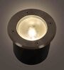 Precioso Black And Chrome Aluminium Burial Outdoor Garden Light