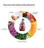 Hestia Appliances Nutri-Max Cold Press Juicer in Wine Colour