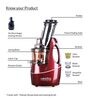 Hestia Appliances Nutri-Max Cold Press Juicer in Wine Colour
