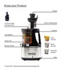 Hestia Appliances Nutri-Max Cold Press Juicer| Grey