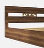 Hestia Queen Size Bed in Walnut Finish