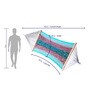 Hew Fabric Hammock in Natural with 2 Chairs