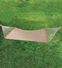 Hew Fabric Hammock in Natural with 2 Chairs