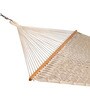 Hew Fabric Hammock in Natural with 2 Chairs