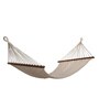 Hew Fabric Hammock in Natural with 2 Chairs