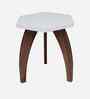 Hexa Table in White Finish