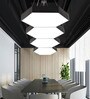 Hexagon 48W LED Ceiling Light Office & Gym Lighting 3 Color Modes