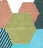 Hexagon Carpet in Multicolour