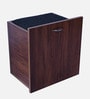 Hexagon Dresser In Tan Finish With Seating Stool Storage