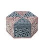 Multicolour Soapstone Hexagonal Decorative Jewellery Organiser