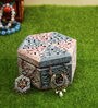 Multicolour Soapstone Hexagonal Decorative Jewellery Organiser